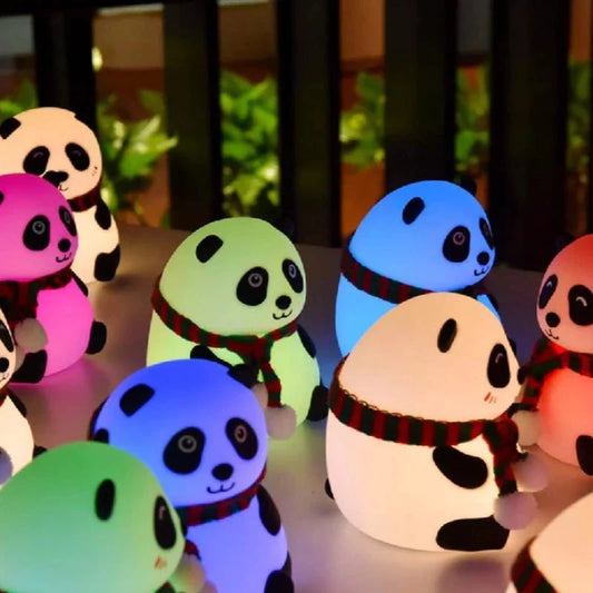 Silicon Touch Panda Lamp